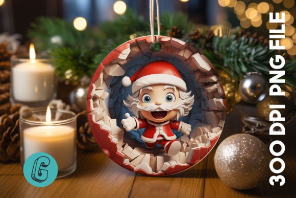 3D Santa Break Through Ornament 27: A Comprehensive Evaluation