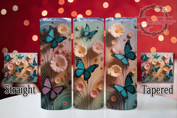 3D Vibrant Spring Butterfly Tumbler: A Comprehensive Evaluation for Custom Drinkware Projects
