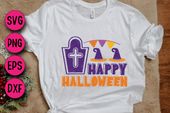 Happy Halloween 3, 3D SVG Design