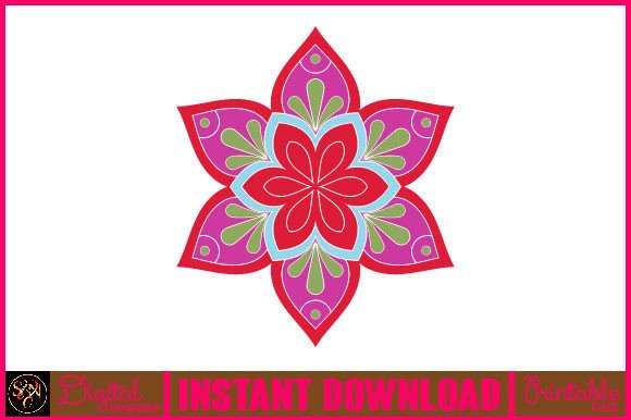 Mandala 3D Layered SVG Cut File-101: A Versatile Design Resource