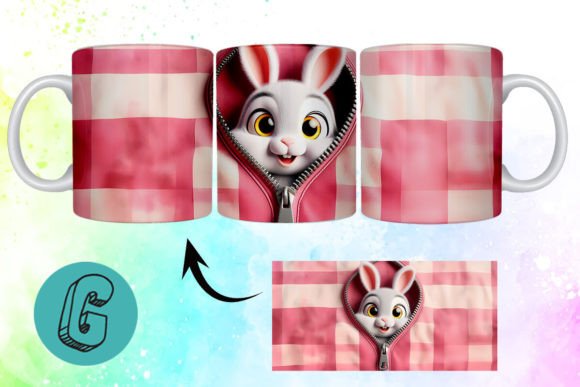 Valentine Cute Rabbit 3D Mug Wrap 08: A Practical Guide for Your Creative Projects